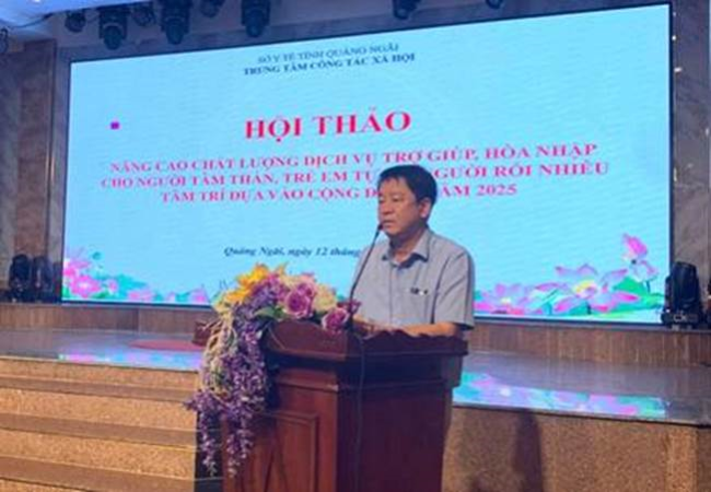 Hội thảo nâng cao chất lượng trợ giúp, hòa nhập cho người tâm thần năm 2025